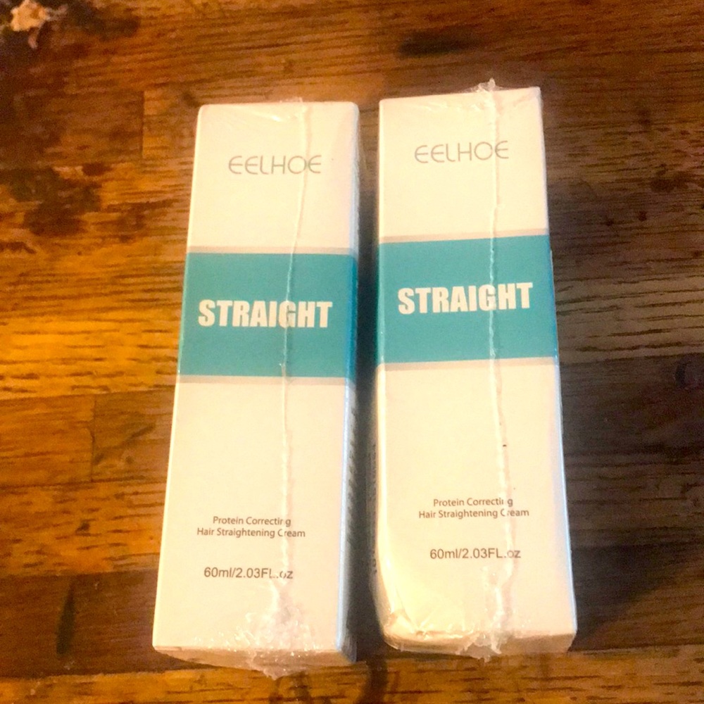 Straightening cream
